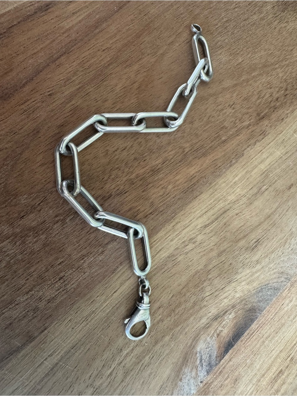 925 Sterling silver chain bracelet
